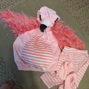 0-9 month flamingo costume
